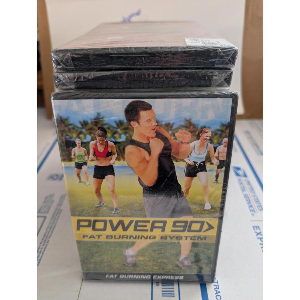 Power 90X Fat Burning System Workout DVDs sealed new #9